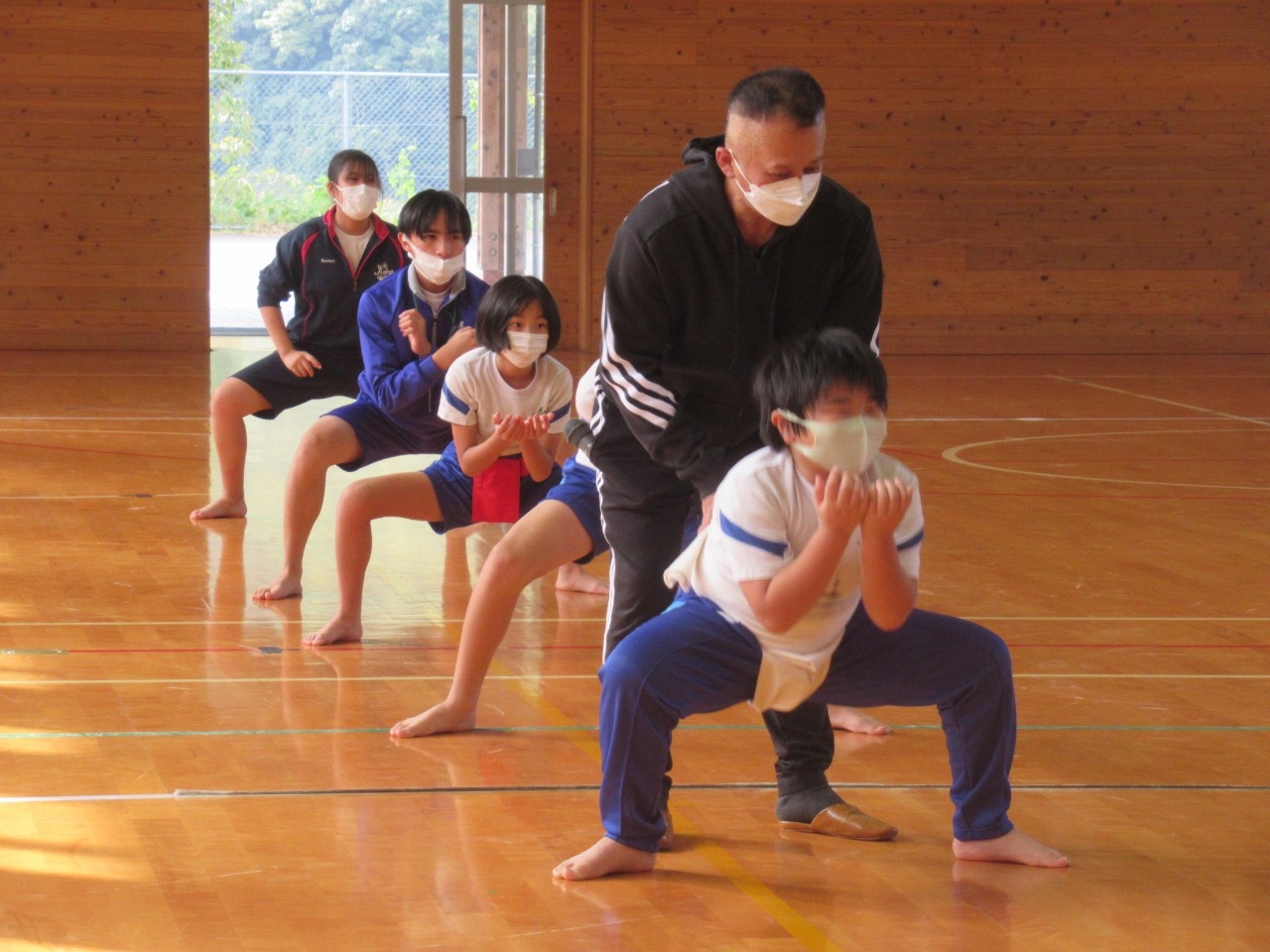 相撲講習会～掛合の伝統競技～