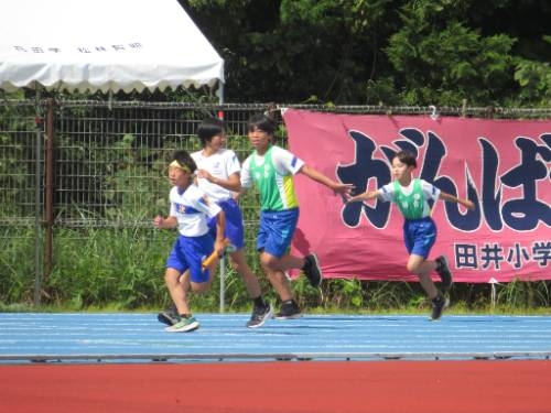 雲南市小学校陸上競技大会が行われました