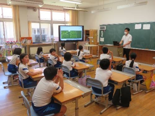 かけやっ子タイム「うんジャン」をしました