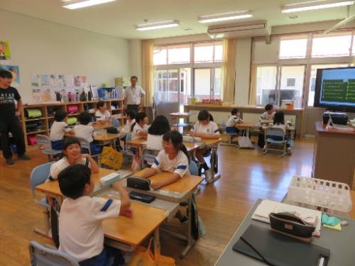 かけやっ子タイム「うんジャン」をしました