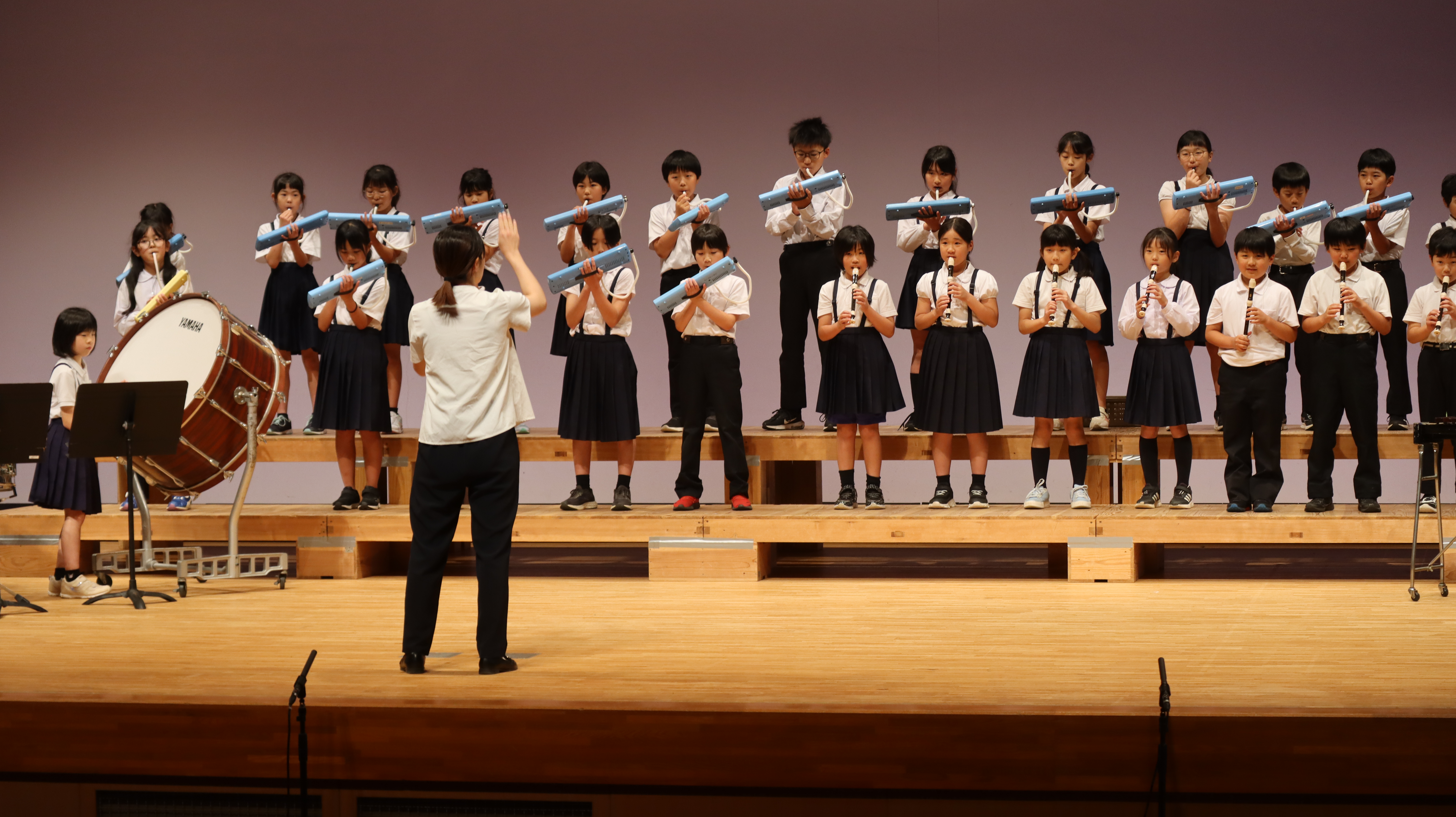 連合音楽会～音楽に親しみ、楽しみました～