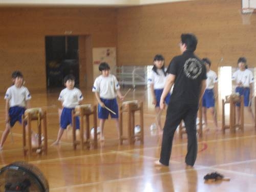 太鼓練習始まっています