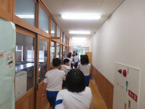 避難訓練を行いました