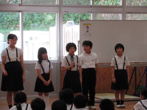 2学期が始まりました