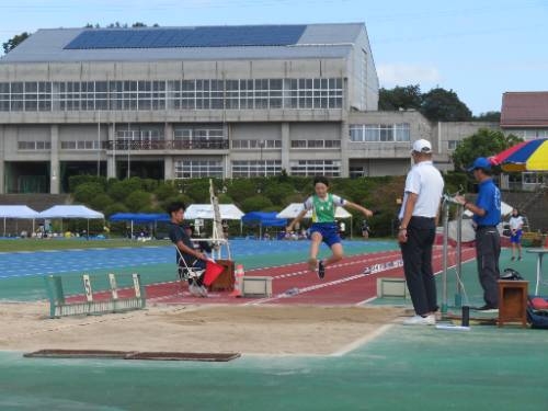 雲南市陸上大会　頑張りました