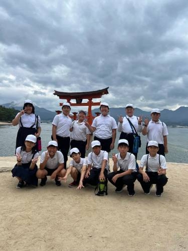 ６年生修学旅行１日目