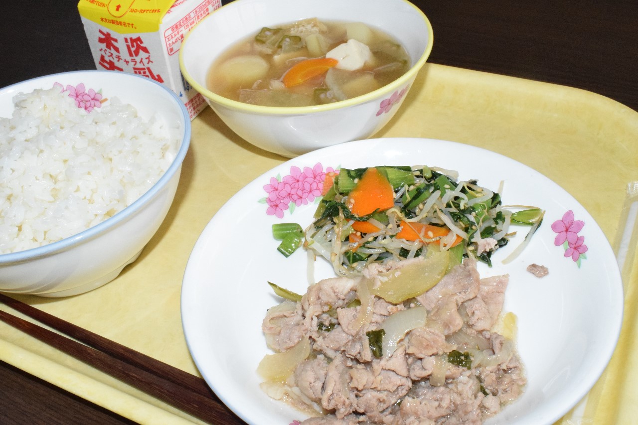 今日の献立 加茂中学校