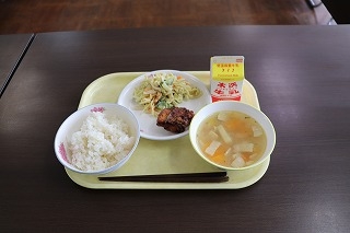 今日の給食