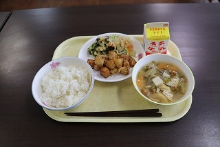 今日の給食