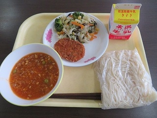 今日の給食