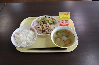 今日の給食