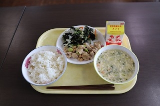 今日の給食