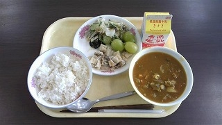 今日の給食