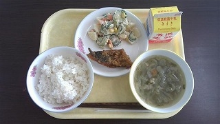 今日の給食