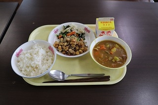 今日の給食