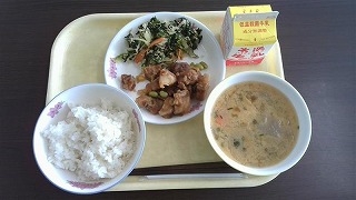 今日の給食