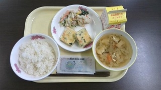 今日の給食