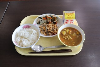 今日の給食