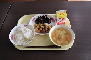 今日の給食