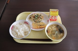 今日の給食