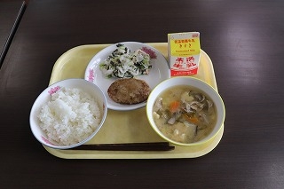 今日の給食