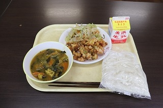 今日の給食