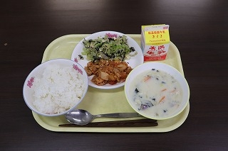 今日の給食