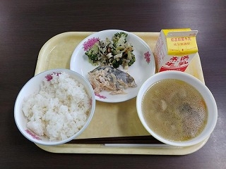 今日の給食