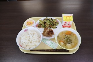 今日の給食