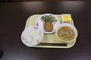 今日の給食