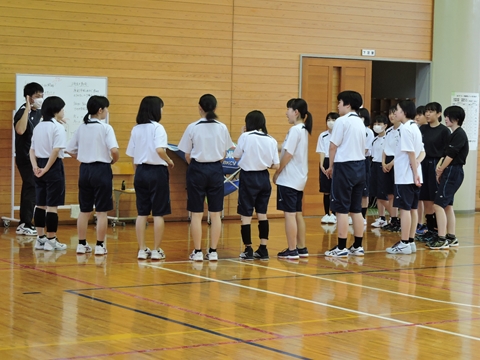 お知らせ | 部活動再開！体験入部も実施。@雲南市立三刀屋中学校