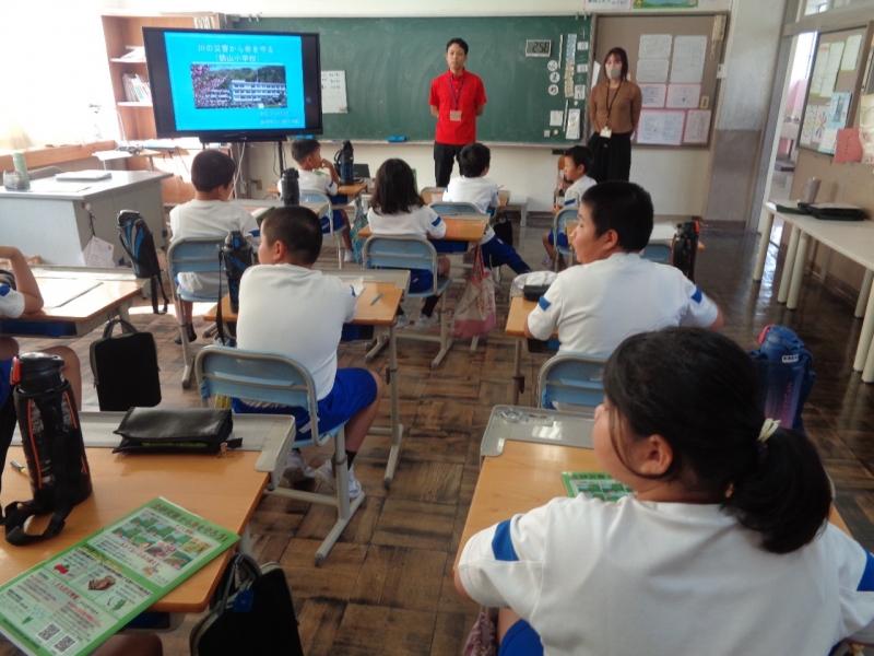 １０月２日（木）土砂災害についての学習