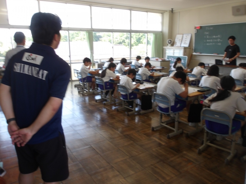 授業中の姿勢…その後どう？