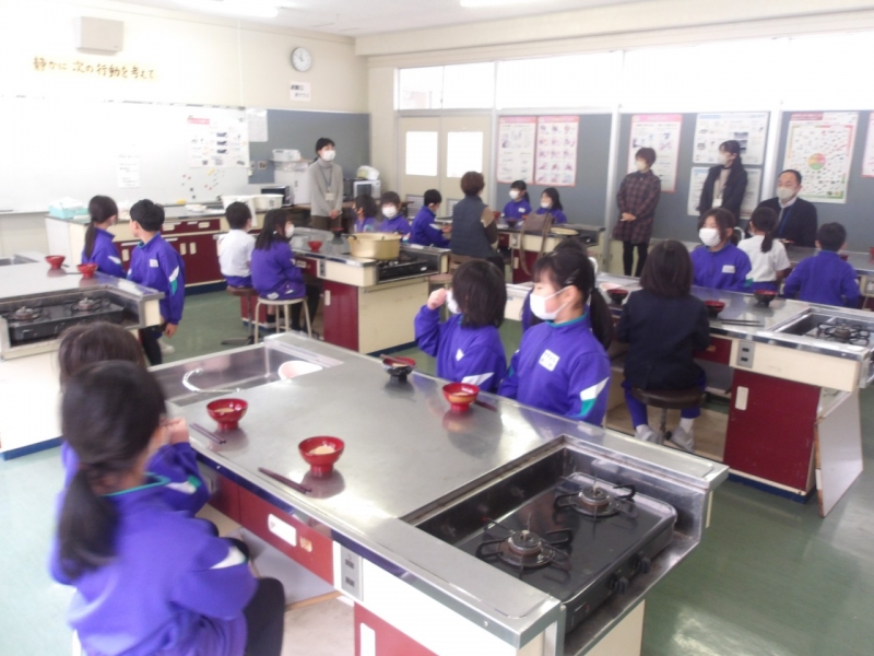 私が育てた大根だよ