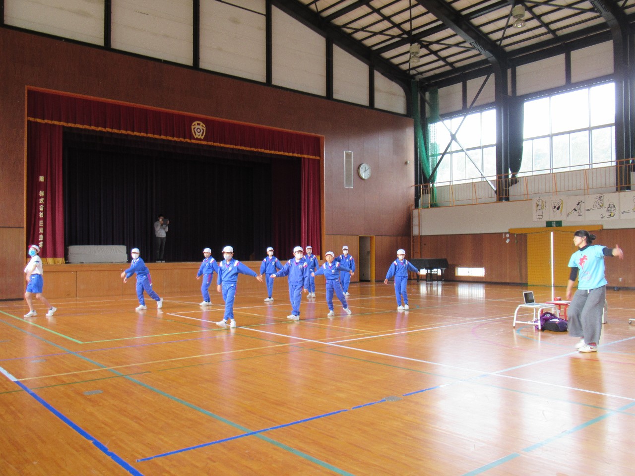 児童の活動雲南市立西日登小学校
