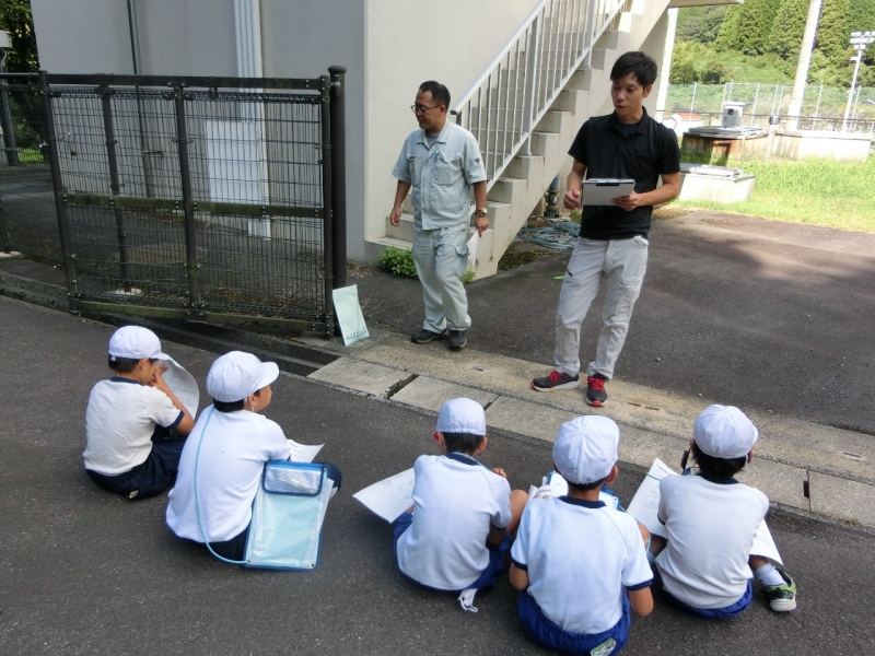 浄水場・下水処理場の社会科見学