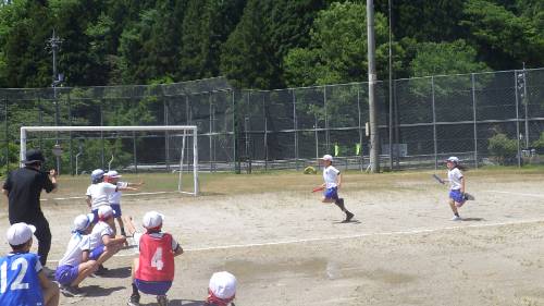 ふれあい運動会（その５）全校リレー・閉会式