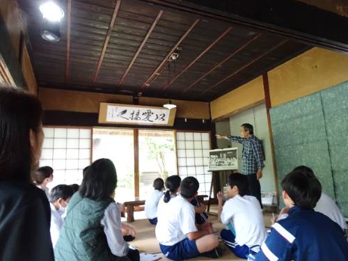 吉田小の友達との平和学習