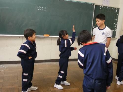 昼休み全校ジェスチャーゲーム
