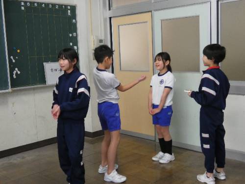 昼休み全校ジェスチャーゲーム