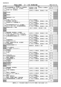 11月行事予定